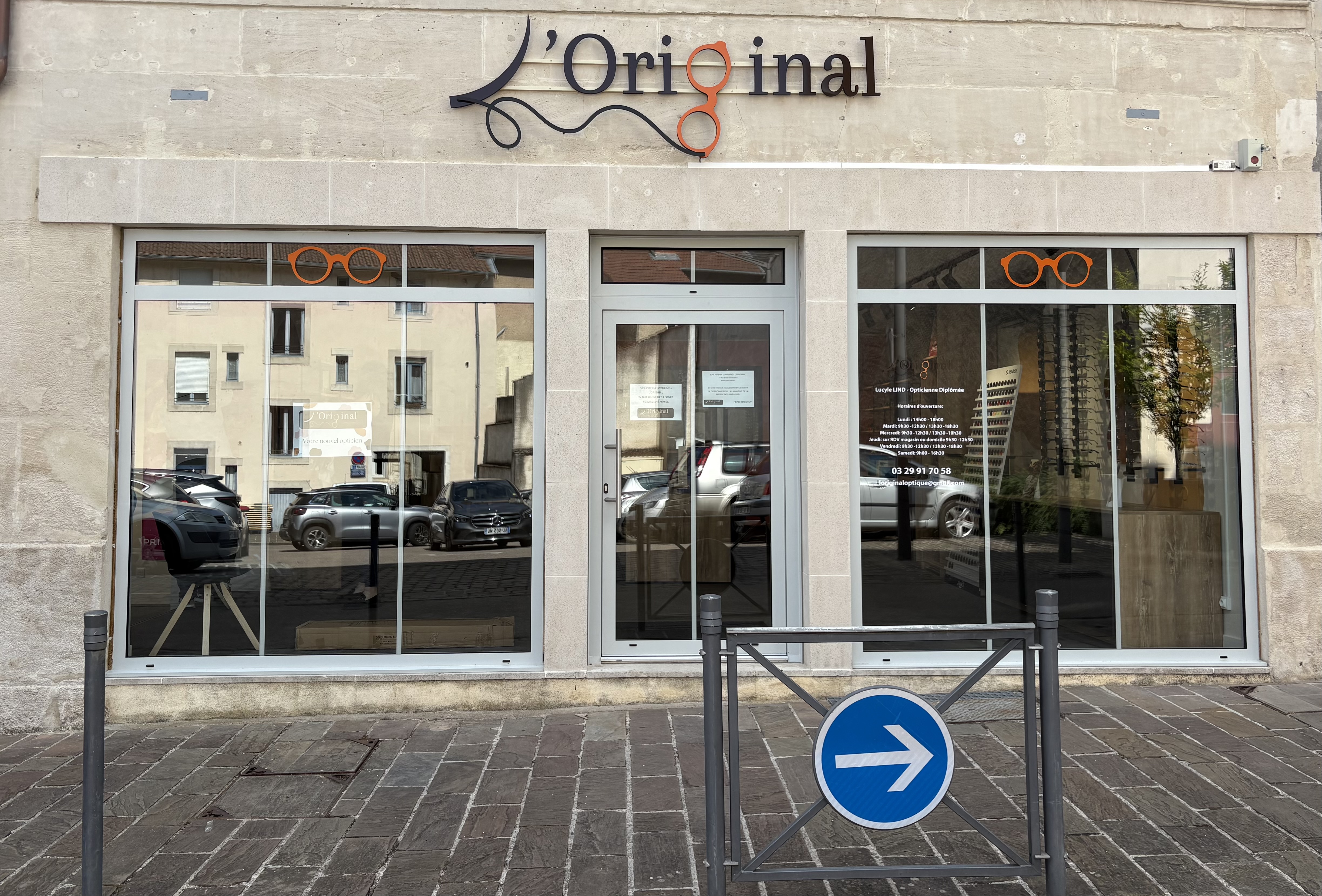 Devanture magasin L'original Saint-Mihiel